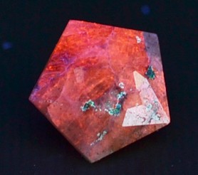 Fluorite -Calcite- Willemite 1.37cts 5 Sided Cut 7.50 x 7.50mm USA g0298