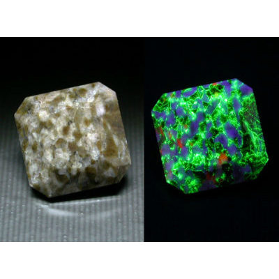 Gemstones with Fluorescents