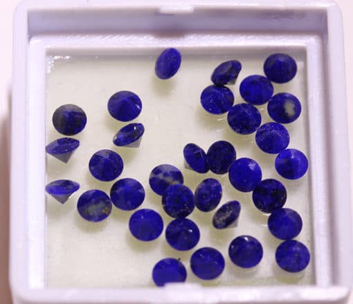 Lapis 3.40cts Round Cut 3.00mm (32) Y10417