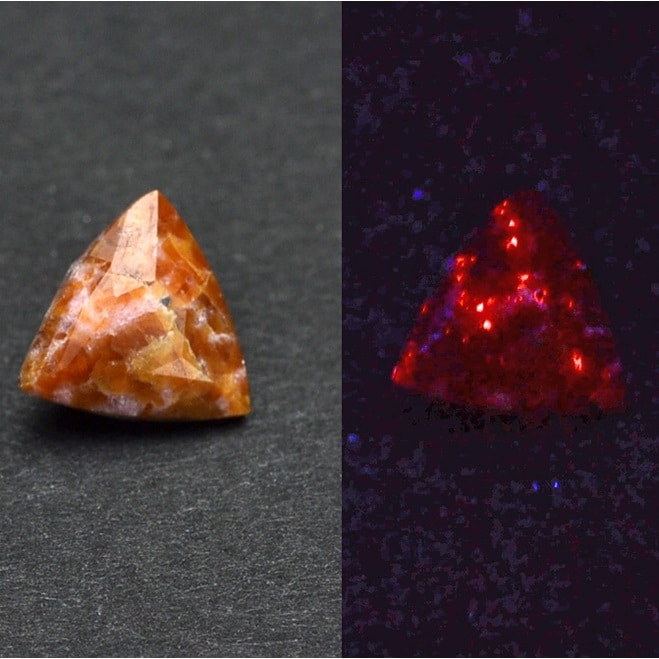 UV Fluorescent Gemstones Gemological Collections