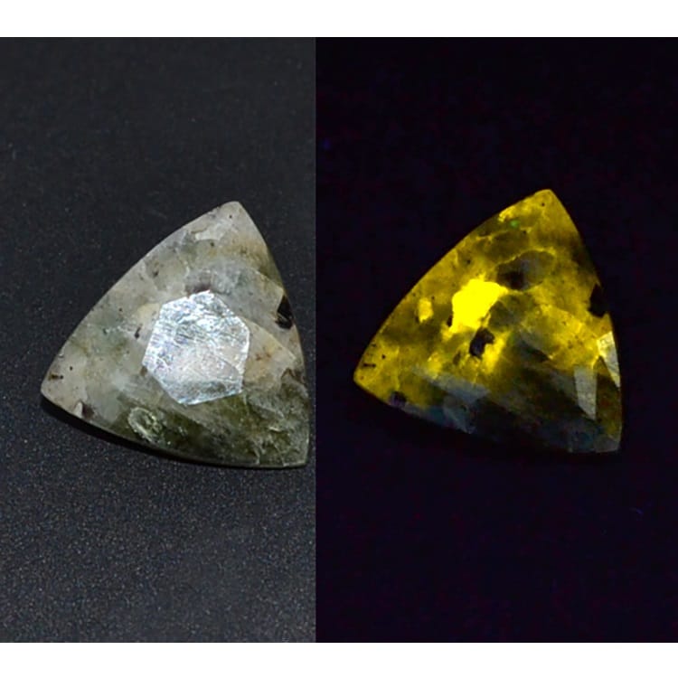 UV Fluorescent Gemstones Gemological Collections