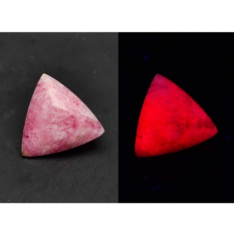 UV Fluorescent Gemstones Gemological Collections