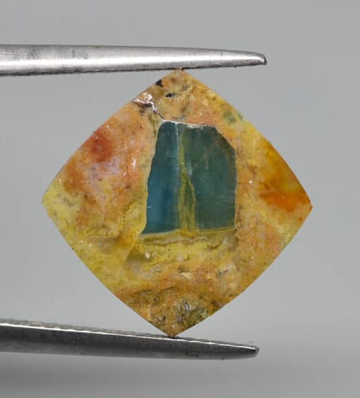 Blue Apatite in Jasper 3.46 ct