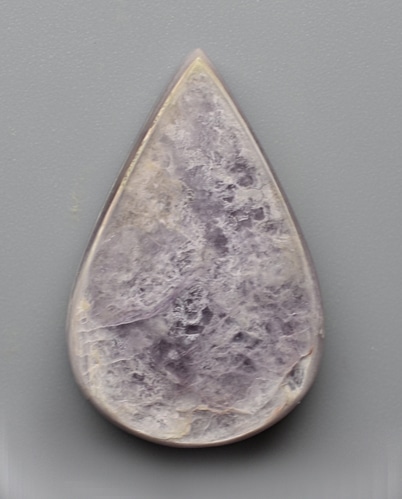 Lepidolite 19.13 ct Teardrop Shape Cabochon 30.00 x 19.50 x 4.80 mm z155 Purple Gemstone Loose Gem Stone  Cab