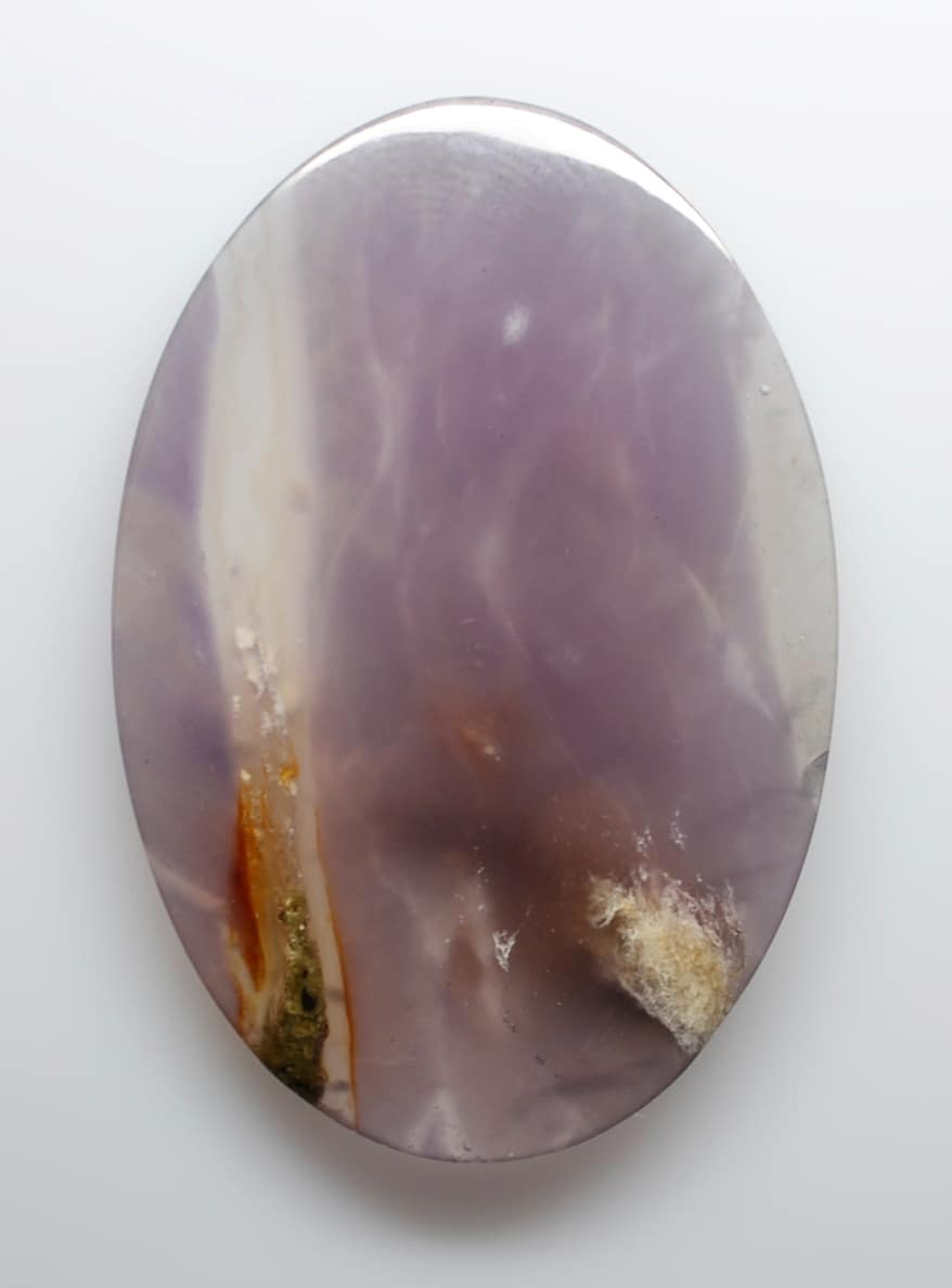 Chalcedony Indonesia 54.08 ct Oval Cabochon Collection (B) 46.60x 30.20 x 5.30 mm max3064