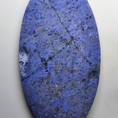 A blue and black stone.