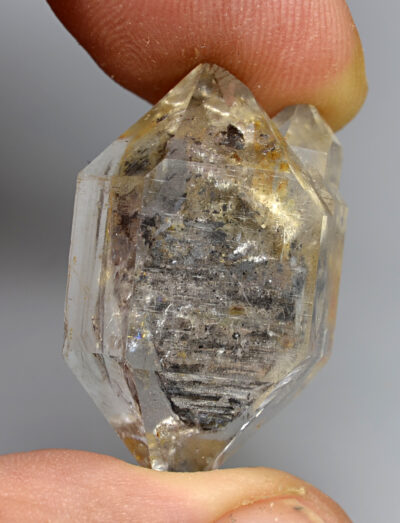 Phantom Twin Quartz Crystal 54.98 ct Double Terminated Crystal 31.86 x 19.89 x 13.95 Brazil max6659
