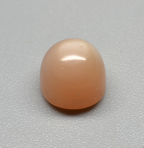 Orange Moonstone Cats Eye ムーンストーンキャッツアイ4.39 ct Round Cut 8.30 mm High Dome  8.05 mm max7278