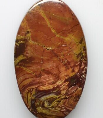 Morrisonite 31.84 ct Oval Cabochon Cut  35.00 x 20.50 x 5.30 mm  Oregon, USA  M945