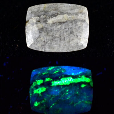 Autunite-Microclino 1.75 ct Cushion Cut 9.10 x 7.10 x 4.10 mm New Jersey, USA P190