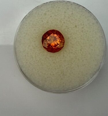 Clinohumite 1.18 ct Round Cut 6.80 mm Pakistan P197