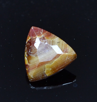 Vanadinite  0.86 ct Trillion Cut 5.00 x 5.00 x 3.00  mm Morocco P176