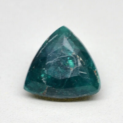 Dioptase 1.54 ct Trillion Cut 7.50 x 7.50 x 4.80 mm Congo N418