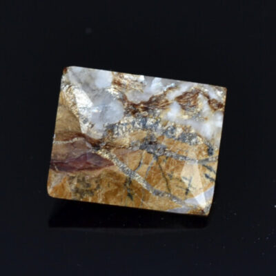 Ganophyllite 2.31 ct Baget Cut 9.50 x 7.50 x 4.80 mm Frankin, New Jersey, USA N434