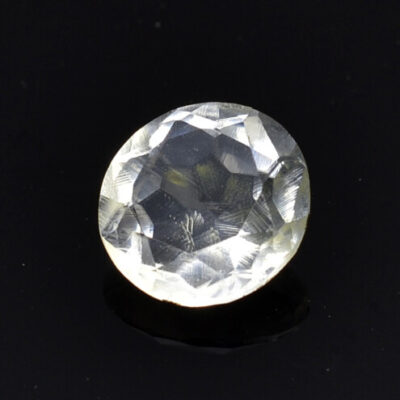 Gaylussite 0.94 ct Round Cut 7.40 mm Searles Lake ,California N450