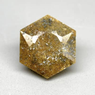 Glendonite 3.42 ct Hexagon Cut 10.00 x 9.90 x 6.20 mm m2