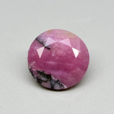 Pyroxmangite Todorokite Purple 1.84 ct Round Cut 7.40 mm Spain N461