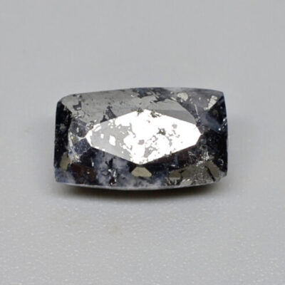 Quartz with Stibnite 2.17 ct Cushion Cut 9.90 x 6.00 x 3.80 mm Slovakia N443