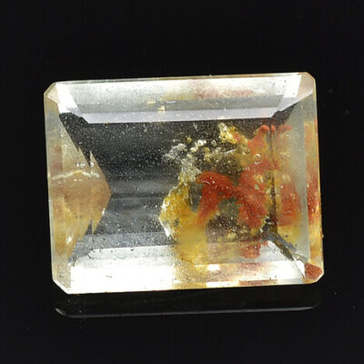 Beryl with Limonite 5.20 ct Octagon Cut 13.20 x 10.20 x 5.00 mm Brazil N471