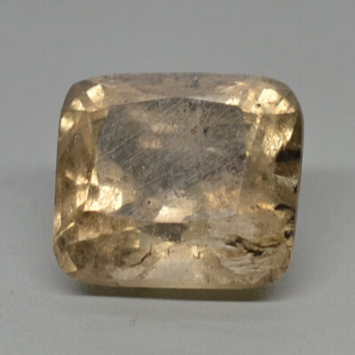 Peterlite 7.24 ct Yellow Brown Octagon Cur 11.85 x 10.78 x 9.23 mm Burma N472