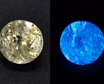 Scheelite 0.91 ct Round Cut 4.90mm Xiobang, China N475