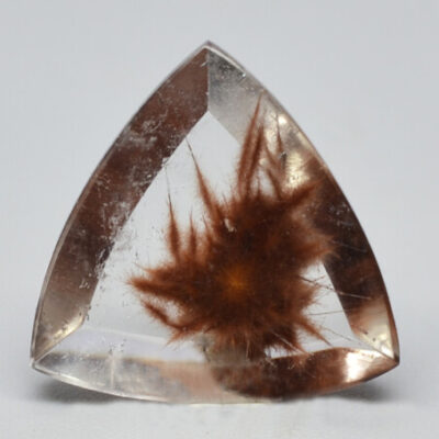 Pom Pom Quartz 8.05 ct Trillion Cut 16.3 x 16.2 x 4.5 mm Brazil Spectacular P234