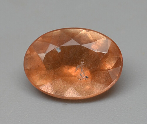 Sunstone with Scapolite 1.45 ct Oval Cut 9.00 x 6.70 x 4.40 mm Oregon,USA R379